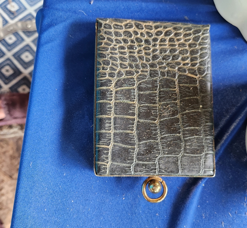 Vintage Wallet from 50s with coin holder inside